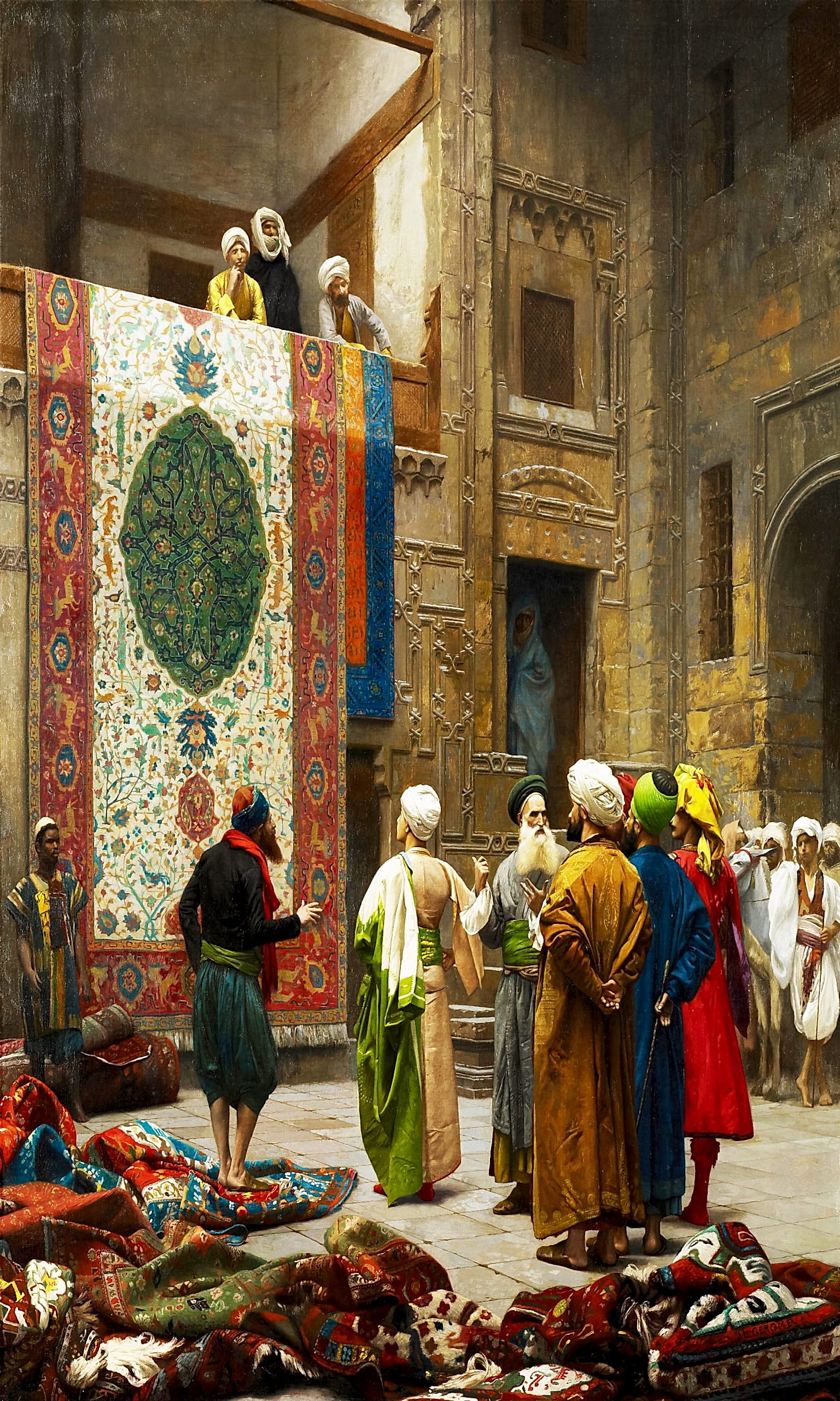60x100 Halı Tüccarı Digital Baskı Pano