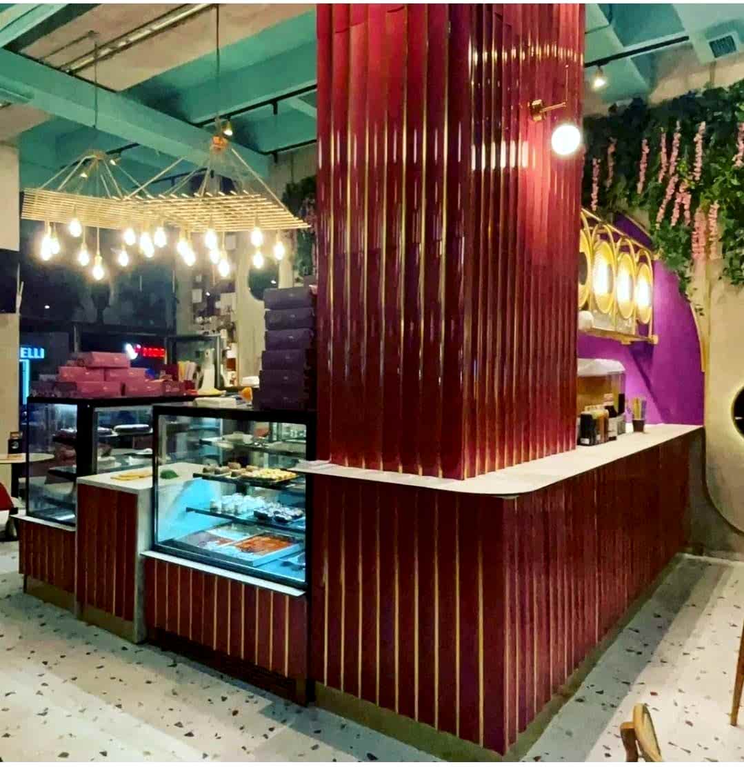 10X100 Bar Önü Bordo Çini Seramik