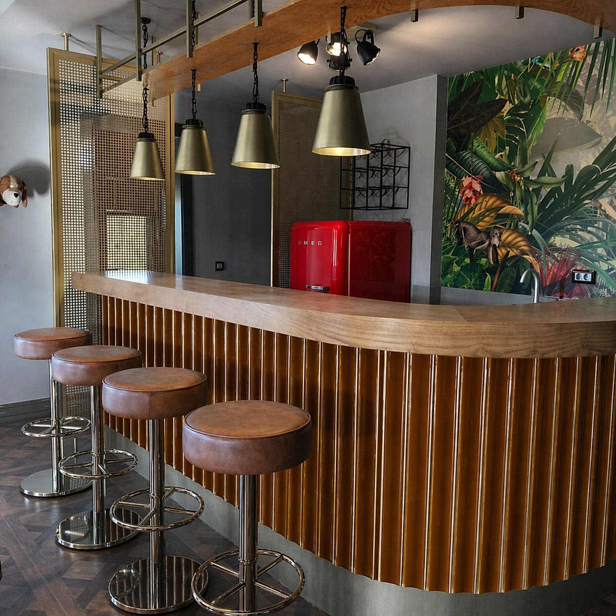 10X101 Bar Önü Karamel Çini Seramik