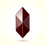 12,5x25 Cm Bordo Diamond Piramit Altıgen Çini Seramik