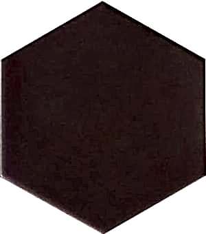 15x17 Cm Düz Açık Pembe Altıgen Seramik