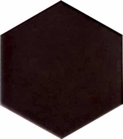 15x17 Cm Düz Açık Pembe Altıgen Seramik