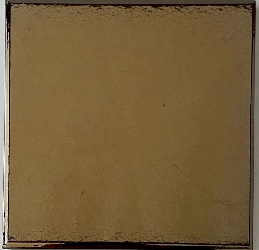 20x20 Cm Düz Bronz Çini Seramik Karo