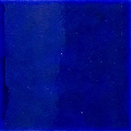 20x20 Cm Düz Kobalt Çini Seramik Karo
