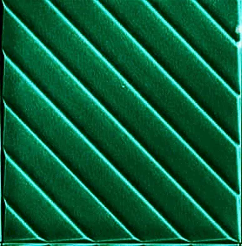 20x20 Cm Linea Yeşil Modern Desenli Çini Seramik Karo