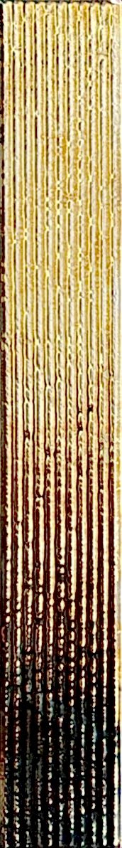 5X40  FLAT Çizgili Bronz Çini Seramik