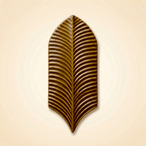 9X20 Palm Life Karamel Çini Seramik